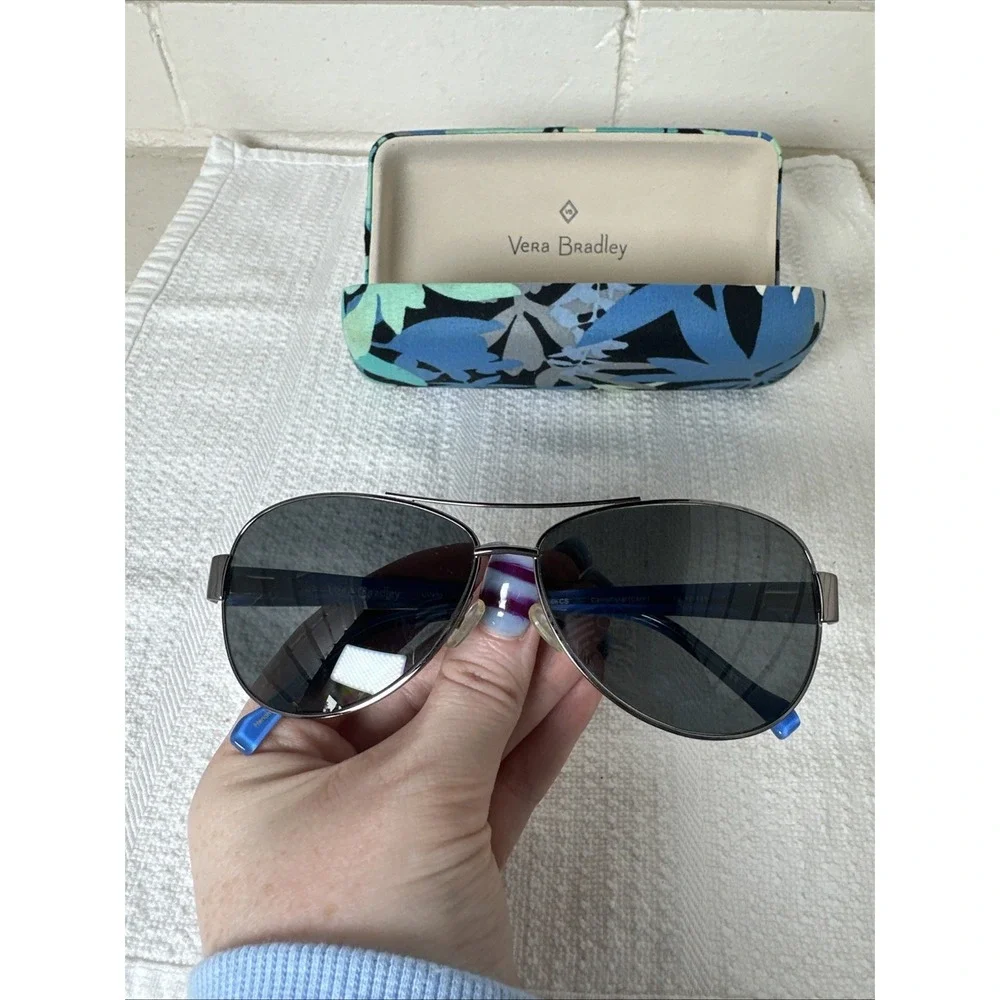 Vera‎ Bradley Adrian CS Camofloral Eyeglass Frames w Case 58-12-135